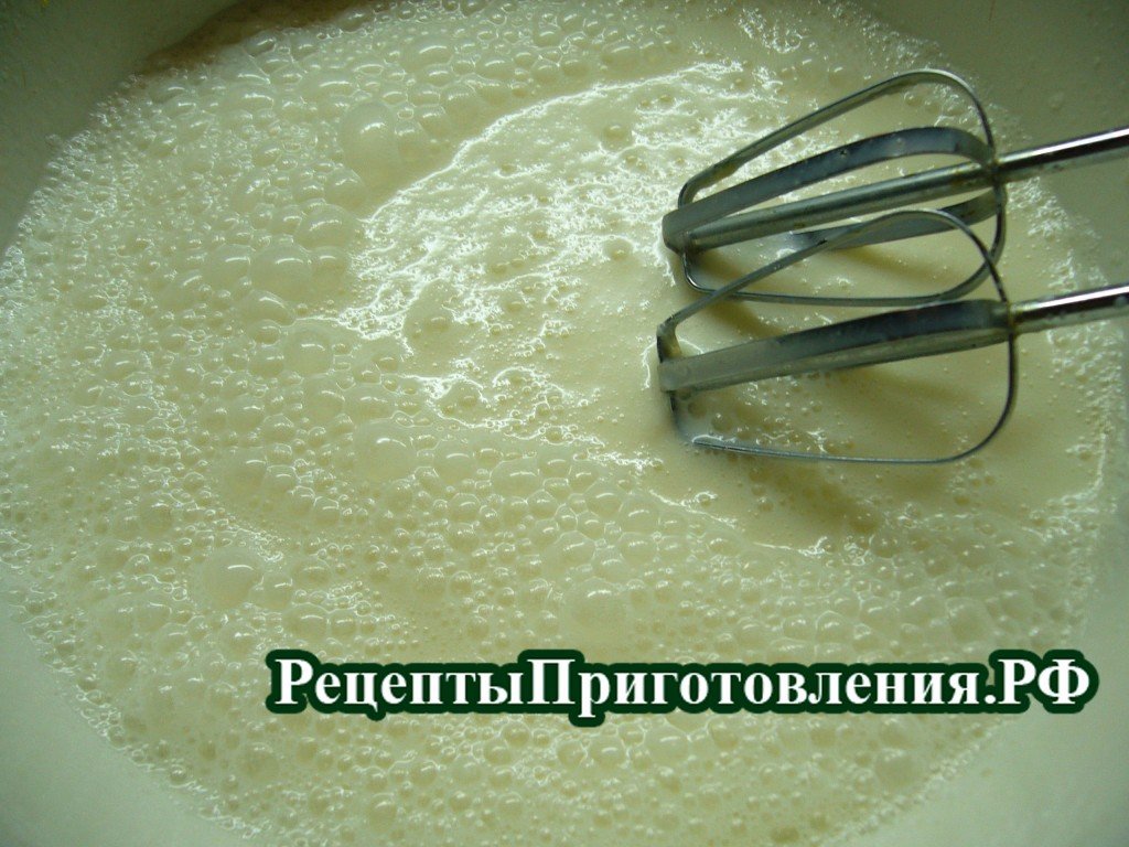 Блины тонкие. Приготовление теста