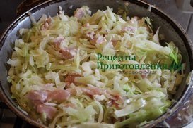 Капусту с курицей перемешать Капусту с курицей перемешать