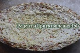 Промазать майонезом