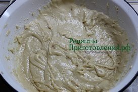 Замесить густое тесто