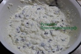 Творожная начинка для открытого песочного пирога готова Творожная начинка для открытого песочного пирога готова