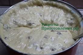 Тесто для пасхальных куличей после поднимания нужно осадить
