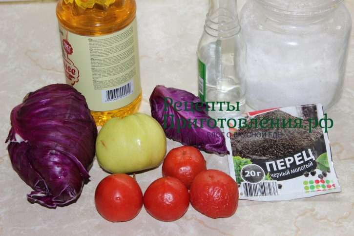 Необходимые продукты для приготовления салата Необходимые продукты для приготовления салата